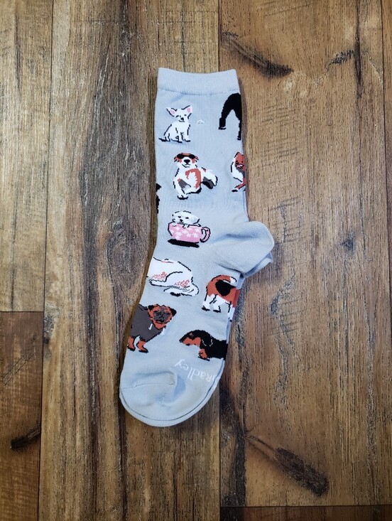 Vera Bradley Accessories - Vera Bradley Dog Show Pattern Crew Socks
